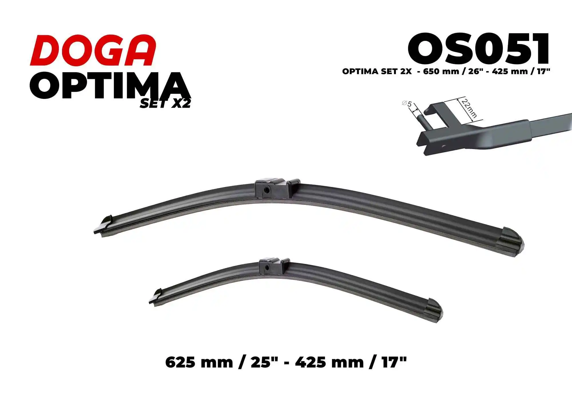 DOGA törlőlapát - OS051 - TothCarparts