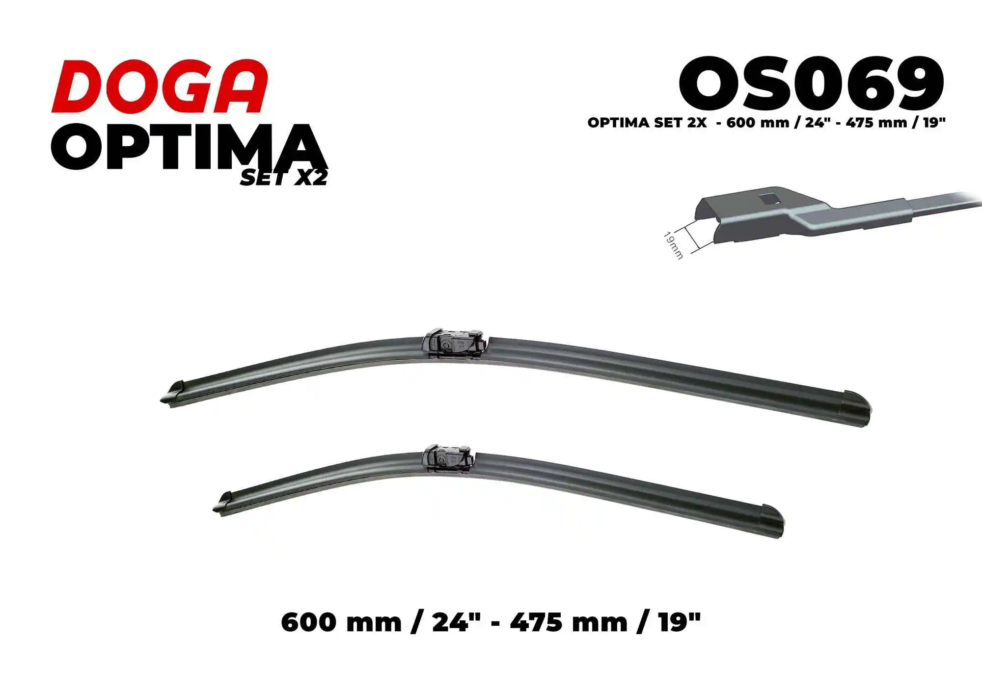 DOGA törlőlapát - OS069 - TothCarparts