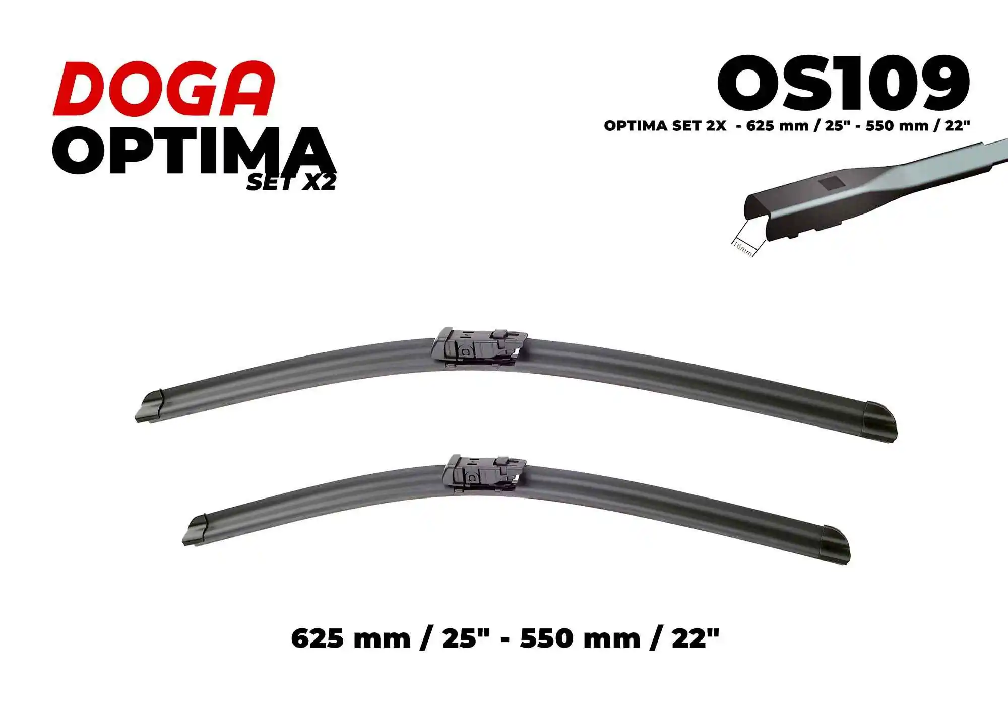 DOGA törlőlapát - OS109 - TothCarparts