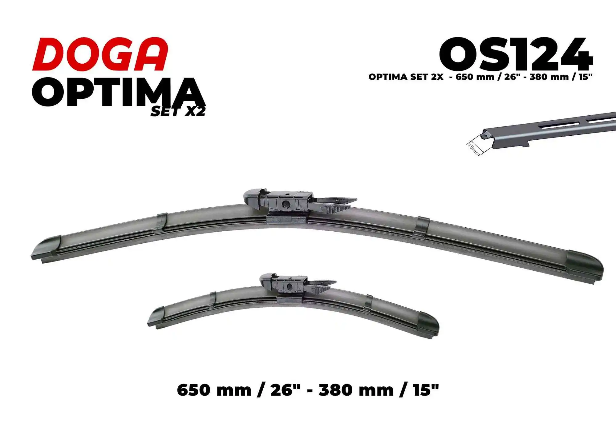 DOGA törlőlapát - OS124 - TothCarparts