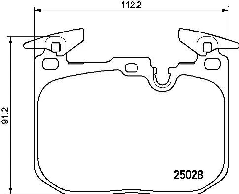 BREMBO fékbetétkészlet, tárcsafék - P 06 088 - TothCarparts