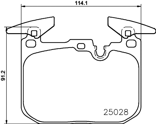 BREMBO fékbetétkészlet, tárcsafék - P 06 096 - TothCarparts