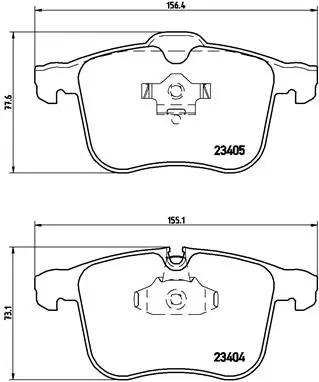 BREMBO fékbetétkészlet, tárcsafék - P 59 049 - TothCarparts