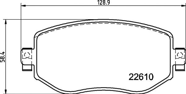 BREMBO fékbetétkészlet, tárcsafék - P 68 068 - TothCarparts