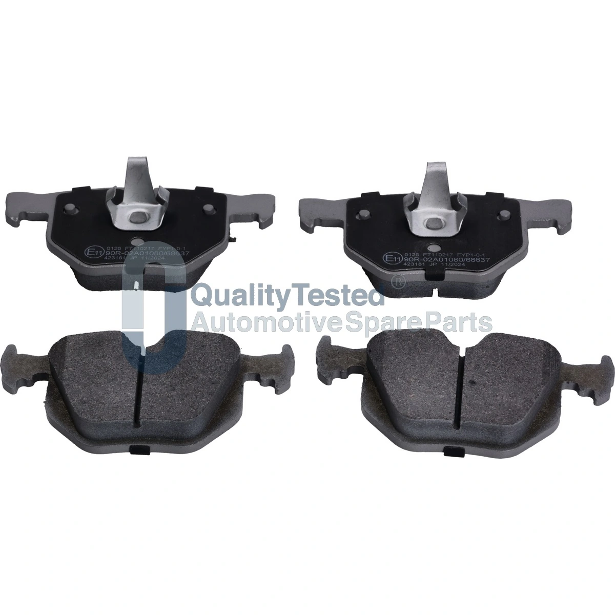 JAPANPARTS fékbetétkészlet, tárcsafék - PP0125JM - TothCarparts
