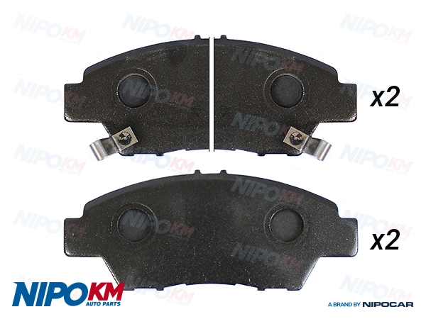 NipoKM fékbetétkészlet, tárcsafék - CLT.HD8522S - TothCarparts