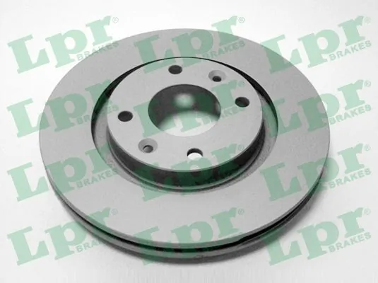 LPR féktárcsa - P1002VR - TothCarparts
