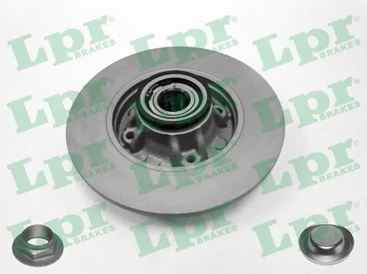 LPR féktárcsa - P1011PRCA - TothCarparts