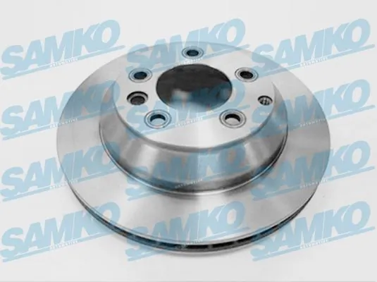 SAMKO féktárcsa - P2000V - TothCarparts