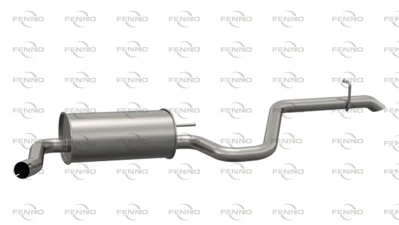 FENNO hátsó hangtompító - P31011 - TothCarparts