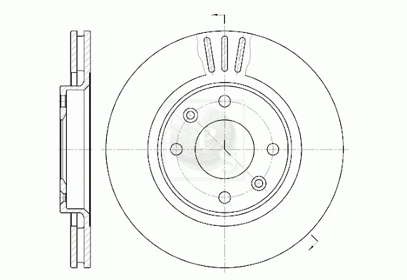 NPS féktárcsa - P330A01 - TothCarparts