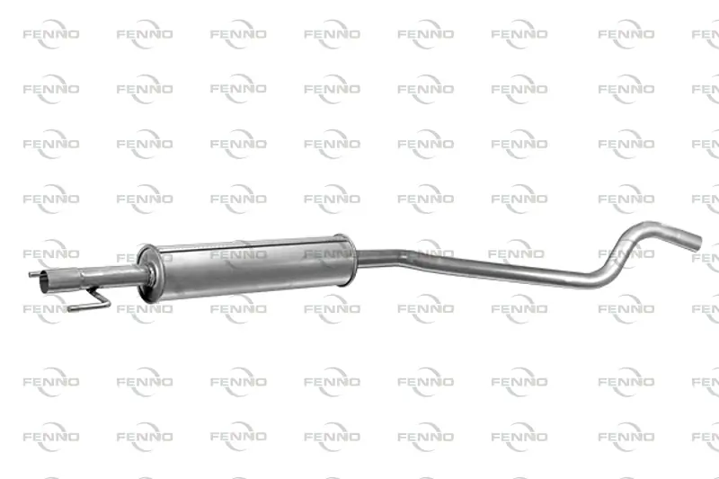 FENNO középső hangtompító - P4585 - TothCarparts