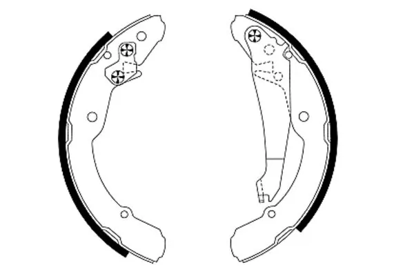 PAGID fékpofakészlet - H8985N - TothCarparts