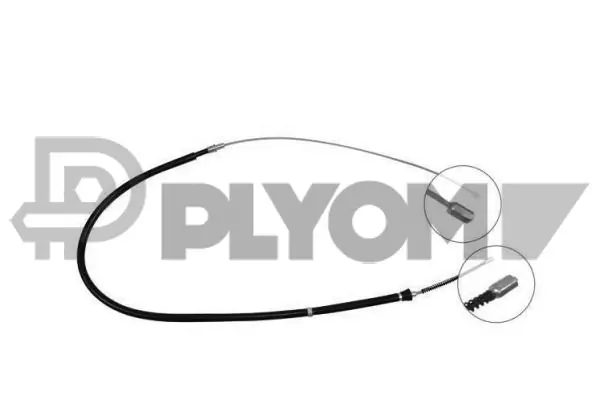 PLYOM huzal, rögzítőfék - P468037 - TothCarparts