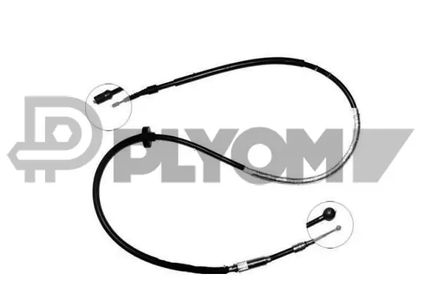 PLYOM huzal, rögzítőfék - P468068 - TothCarparts