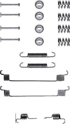 PAGID tartozékkészlet, fékpofa - X0046N - TothCarparts