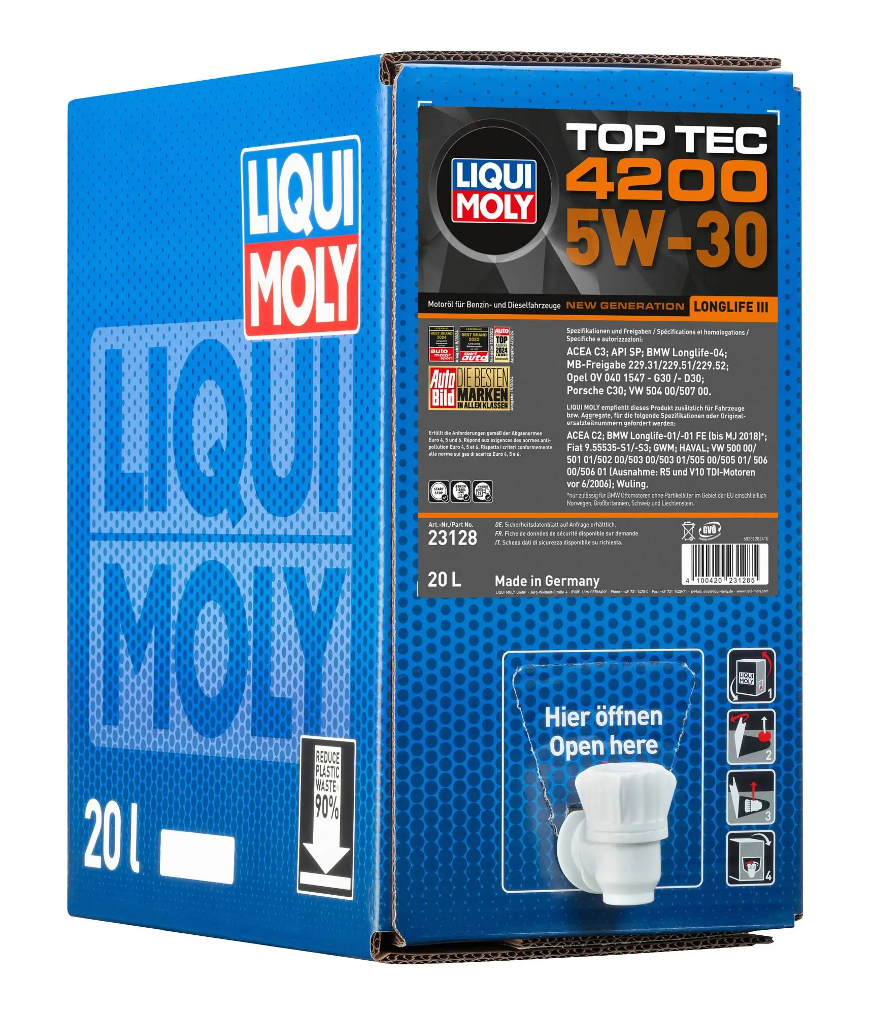 LIQUI MOLY motorolaj - 23128 - TothCarparts