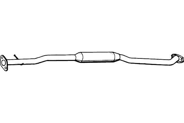 FENNO középső hangtompító - P6252 - TothCarparts