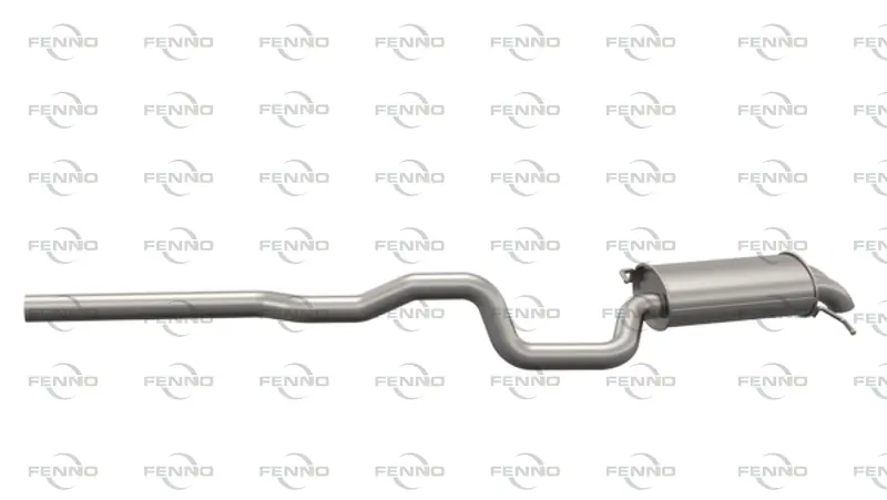 FENNO hátsó hangtompító - P7129 - TothCarparts