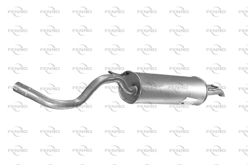 FENNO hátsó hangtompító - P7482 - TothCarparts