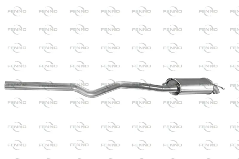 FENNO hátsó hangtompító - P7562 - TothCarparts