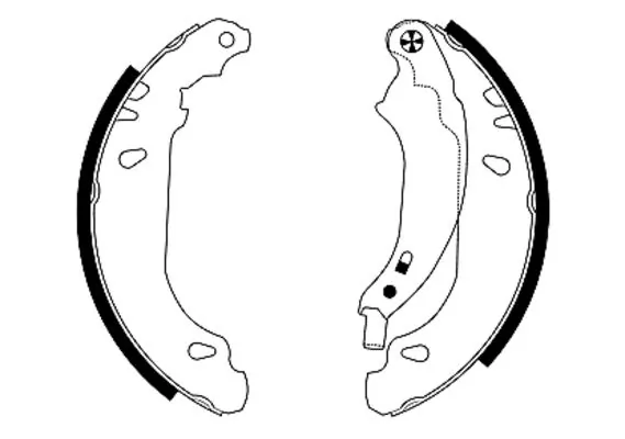 PAGID fékpofakészlet - H9335N - TothCarparts