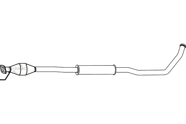 FENNO katalizátor - P8143CAT - TothCarparts