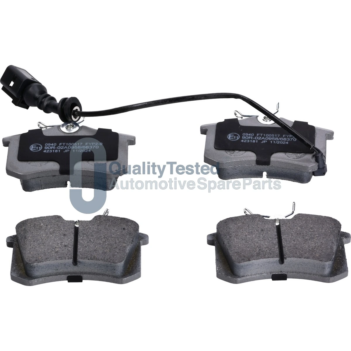 JAPANPARTS fékbetétkészlet, tárcsafék - PP0940JM - TothCarparts