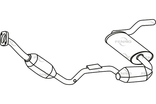 FENNO katalizátor - P9362CAT - TothCarparts