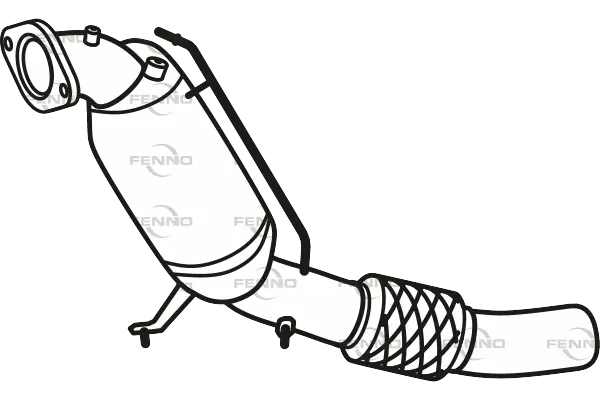 FENNO katalizátor - P9573DCAT - TothCarparts