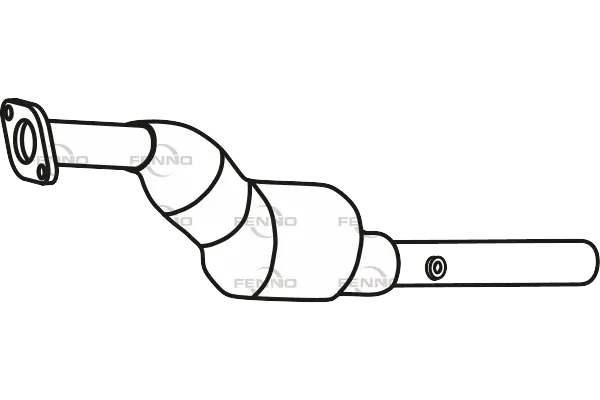 FENNO katalizátor - P9643CAT - TothCarparts