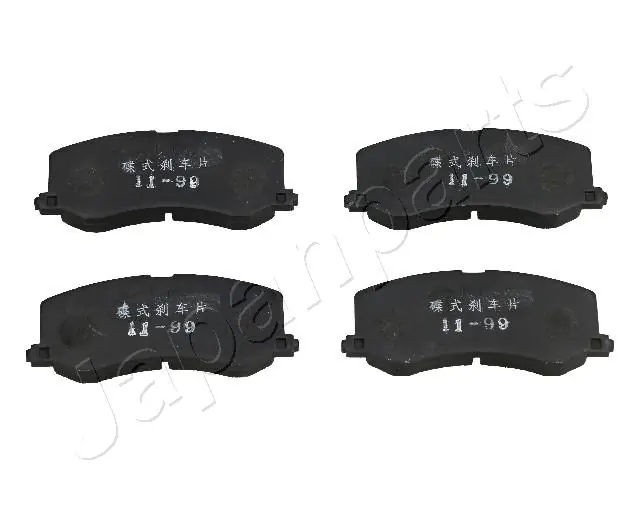 JAPANPARTS fékbetétkészlet, tárcsafék - PA-896AF - TothCarparts