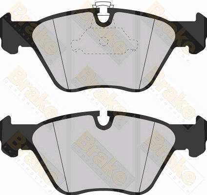 Brake ENGINEERING fékbetétkészlet, tárcsafék - PA1121 - TothCarparts