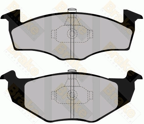 Brake ENGINEERING fékbetétkészlet, tárcsafék - PA1139 - TothCarparts