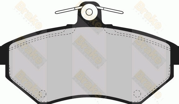 Brake ENGINEERING fékbetétkészlet, tárcsafék - PA1171 - TothCarparts