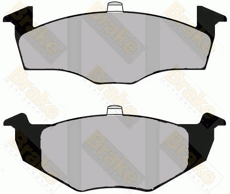 Brake ENGINEERING fékbetétkészlet, tárcsafék - PA1254 - TothCarparts