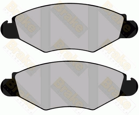 Brake ENGINEERING fékbetétkészlet, tárcsafék - PA1278 - TothCarparts