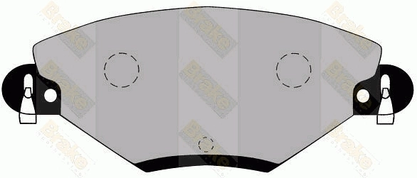 Brake ENGINEERING fékbetétkészlet, tárcsafék - PA1292 - TothCarparts
