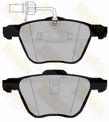 Brake ENGINEERING fékbetétkészlet, tárcsafék - PA1339 - TothCarparts