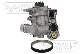 GRAF Vízpumpa + fogasszíj készlet - PA1359A - TothCarparts