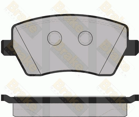 Brake ENGINEERING fékbetétkészlet, tárcsafék - PA1435 - TothCarparts