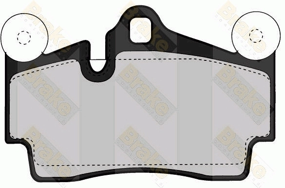 Brake ENGINEERING fékbetétkészlet, tárcsafék - PA1549 - TothCarparts