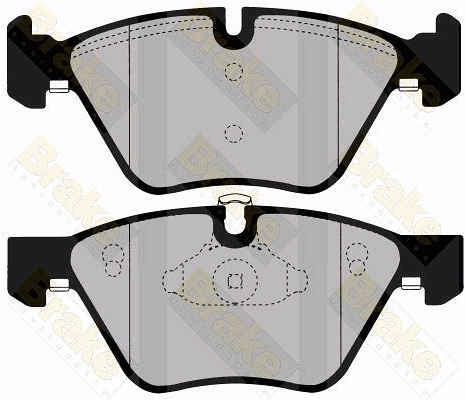Brake ENGINEERING fékbetétkészlet, tárcsafék - PA1561 - TothCarparts