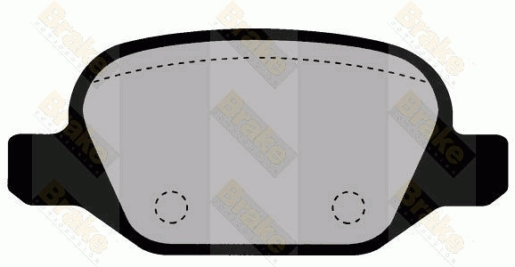 Brake ENGINEERING fékbetétkészlet, tárcsafék - PA1582 - TothCarparts