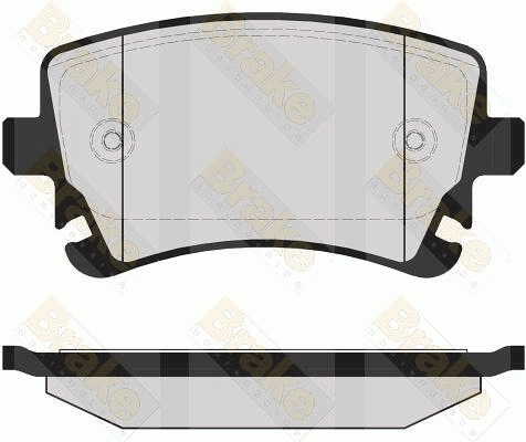 Brake ENGINEERING fékbetétkészlet, tárcsafék - PA1584 - TothCarparts