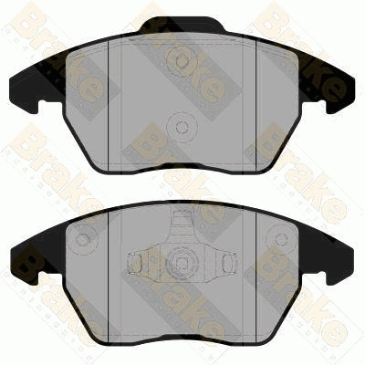 Brake ENGINEERING fékbetétkészlet, tárcsafék - PA1595 - TothCarparts