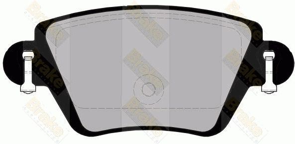 Brake ENGINEERING fékbetétkészlet, tárcsafék - PA1597 - TothCarparts