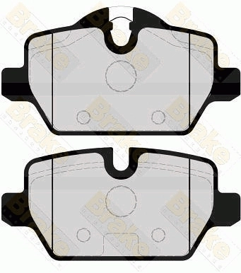 Brake ENGINEERING fékbetétkészlet, tárcsafék - PA1662 - TothCarparts