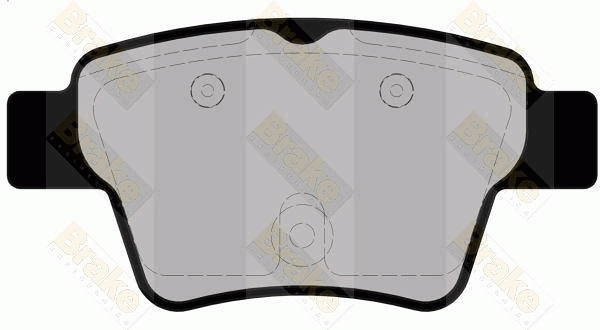 Brake ENGINEERING fékbetétkészlet, tárcsafék - PA1667 - TothCarparts