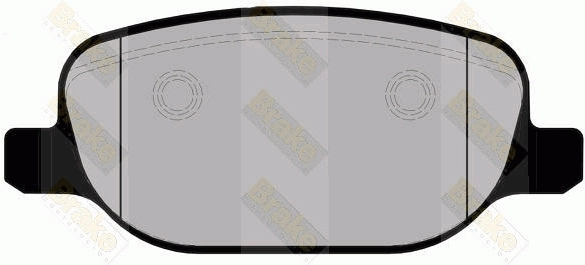 Brake ENGINEERING fékbetétkészlet, tárcsafék - PA1685 - TothCarparts